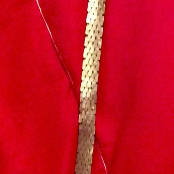 Silver Metal Fish Scale Waist Belt - Picture 1 of 3